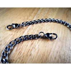 Best Charivari aus Edelstahl, Basiskette, Trachtenschmuck, 1reihig Trachtenschmuck