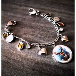 Hot Charivari aus Edelstahl, Dirnd- Schmuck,Trachten, Hirsch Trachtenschmuck