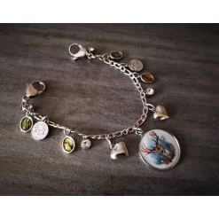 Hot Charivari aus Edelstahl, Dirnd- Schmuck,Trachten, Hirsch Trachtenschmuck