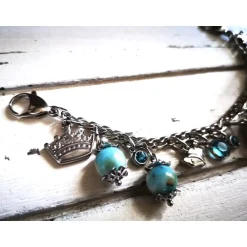 Hot Charivari aus Edelstahl, Dirnd- Schmuck,,Trachten, Horn Trachtenschmuck