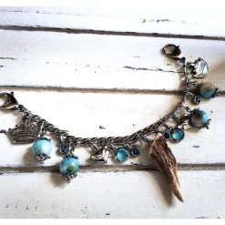 Hot Charivari aus Edelstahl, Dirnd- Schmuck,,Trachten, Horn Trachtenschmuck