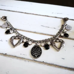 Trachtenschmuck|Tinas Schmucktruhe Charivari aus Edelstahl, Dirnd- Schmuck,,Trachten, Hochzeit, Strass