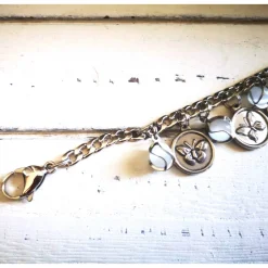 Outlet Charivari aus Edelstahl, Dirnd- Schmuck,Trachten, Hochzeit, Schmetterlinge Trachtenschmuck