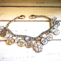 Outlet Charivari aus Edelstahl, Dirnd- Schmuck,Trachten, Hochzeit, Schmetterlinge Trachtenschmuck