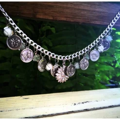 Outlet Charivari aus Edelstahl, Dirnd- Schmuck,Trachten, Hochzeit, Schmetterlinge Trachtenschmuck