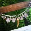 Hot Charivari aus Edelstahl, Dirnd- Schmuck,,Trachten, Hochzeit, Trachtenschmuck