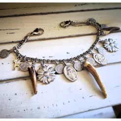 Hot Charivari aus Edelstahl, Dirnd- Schmuck,,Trachten, Hochzeit, Trachtenschmuck