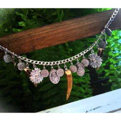 Hot Charivari aus Edelstahl, Dirnd- Schmuck,,Trachten, Hochzeit, Trachtenschmuck