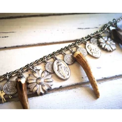 Hot Charivari aus Edelstahl, Dirnd- Schmuck,,Trachten, Hochzeit, Trachtenschmuck