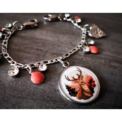 Discount Charivari aus Edelstahl, Dirnd- Schmuck,Trachten, Hirsch Trachtenschmuck
