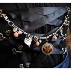 Discount Charivari aus Edelstahl, Dirnd- Schmuck,Trachten, Hirsch Trachtenschmuck