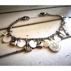 Outlet Charivari aus Edelstahl, Dirnd- Schmuck,Trachten, Hochzeit, Herzkönigin Trachtenschmuck