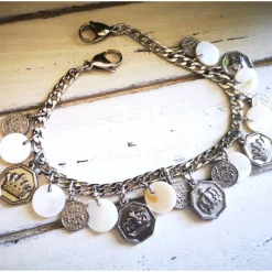 Trachtenschmuck|Tinas Schmucktruhe Charivari aus Edelstahl, Dirnd- Schmuck,Trachten, Hochzeit, Krone