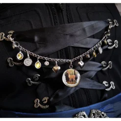 Trachtenschmuck|Tinas Schmucktruhe Charivari aus Edelstahl, Dirnd- Schmuck,Trachten, Hirsch