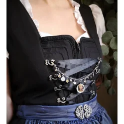Trachtenschmuck|Tinas Schmucktruhe Charivari aus Edelstahl, Dirnd- Schmuck,Trachten, Hirsch