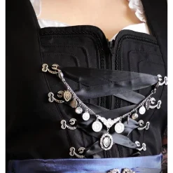 Trachtenschmuck|Tinas Schmucktruhe Charivari aus Edelstahl, Dirnd- Schmuck,Trachten, Löwe, Strass
