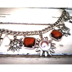 Charivari Kette fürs Dirndl,  Dirnd- Schmuck, Accessoire, Fest ,Trachten, Hochzeit, Trachtenschmuck