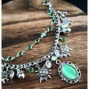 Trachtenschmuck|Tinas Schmucktruhe Charivari Kette fürs Dirndl,  Dirnd- Schmuck, Accessoire, Fest ,Trachten, Hochzeit, weiß