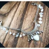 Trachtenschmuck|Tinas Schmucktruhe Charivari Kette fürs Dirndl,  Dirnd- Schmuck, Accessoire, Fest ,Trachten, Hochzeit, weiß