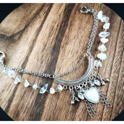 Trachtenschmuck|Tinas Schmucktruhe Charivari Kette fürs Dirndl,  Dirnd- Schmuck, Accessoire, Fest ,Trachten, Hochzeit, weiß