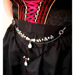 Online Charivari Kette fürs Dirndl,  Dirnd- Schmuck, Accessoire, Fest ,Trachten, Hochzeit, edel Trachtenschmuck