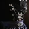 Best Charivari Kette fürs Dirndl,  Dirnd- Schmuck,  rot Trachtenschmuck