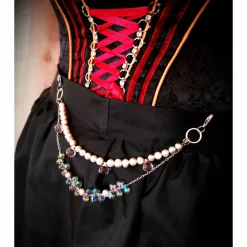 Charivari Kette fürs Dirndl,  Dirnd- Schmuck, Accessoire, Fest ,Trachten, Hochzeit Trachtenschmuck