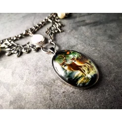 Trachtenschmuck|Tinas Schmucktruhe Charivari Kette fürs Dirndl,  Dirnd- Schmuck, Accessoire, Fest ,Trachten, Hochzeit, weiß