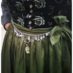 Trachtenschmuck|Tinas Schmucktruhe Charivari Kette fürs Dirndl,  Dirnd- Schmuck, Accessoire, Fest ,Trachten, Hochzeit, weiß