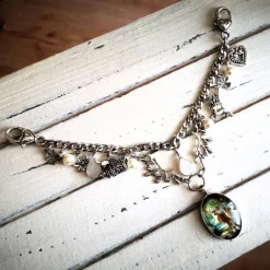 Trachtenschmuck|Tinas Schmucktruhe Charivari Kette fürs Dirndl,  Dirnd- Schmuck, Accessoire, Fest ,Trachten, Hochzeit, weiß