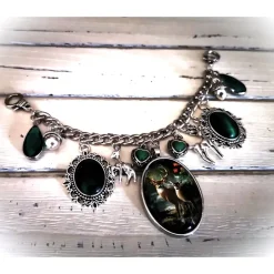Trachtenschmuck|Tinas Schmucktruhe Charivari Kette fürs Dirndl,  Dirnd- Schmuck, Accessoire, Fest ,Trachten, Hochzeit, grün
