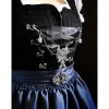 Clearance Charivari Kette fürs Dirndl,  Dirnd- Schmuck,  grün Trachtenschmuck