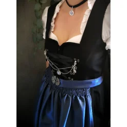 Trachtenschmuck|Tinas Schmucktruhe Charivari oder Kette fürs Dirndl, Dirnd- Schmuck, Steinauswahl