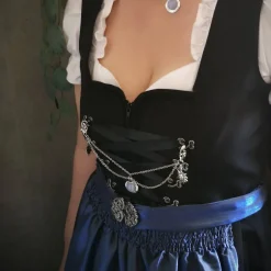 Trachtenschmuck|Tinas Schmucktruhe Charivari oder Kette fürs Dirndl, Dirnd- Schmuck, Steinauswahl