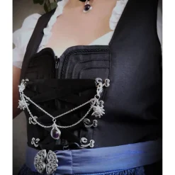 Trachtenschmuck|Tinas Schmucktruhe Charivari oder Kette fürs Dirndl, Dirnd- Schmuck, Steinauswahl