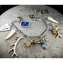 Trachtenschmuck|Tinas Schmucktruhe Charivari, Trachtenschmuck, 1reihig, Fonse