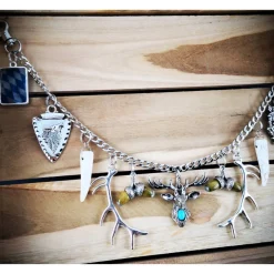 Trachtenschmuck|Tinas Schmucktruhe Charivari, Trachtenschmuck, 1reihig, Fonse