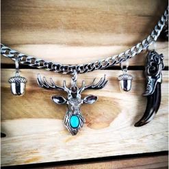Online Charivari, Trachtenschmuck, 1reihig, Anderl Trachtenschmuck