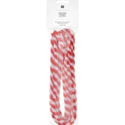 Outlet Chenilledraht rot-weiß 10 Stück 50 cm Bastelzubehör