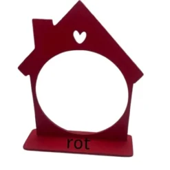 New Christbaumkugelkugel aus Glas Mein 1. Weihnachten mit Namen und Kugelhalter Haus Baumschmuck Personalisierbar