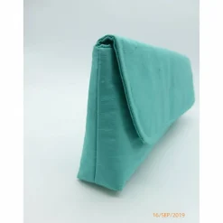 Discount Clutch Peppermint aus Wildseide Unikat Brauttaschen