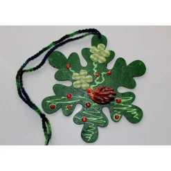 Sale Collage BLUMENIGELCHEN kleines Wandbild Wanddeko Herbstdeko Schneeflocke Wandbild Wandhänger Türdeko Anhänger Herbst