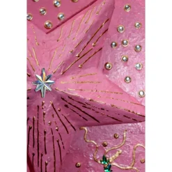 Clearance Collage ROSA STERNENGLÜCK Acrylmalerei Deko Weihnachtsgeschenk Stern Malerei Weihnachtsdeko Weihnachtsstern Weihnachtsdeko