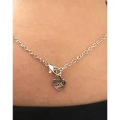Clearance Collier , Kette, Halskette, Dirndkette, Trachtenkette, Herz, Blumen, Vintage-Stil Trachtenschmuck