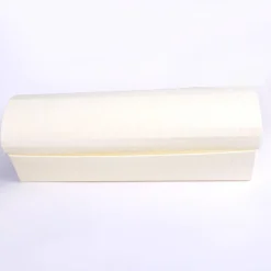 Geschenkverpackungen|Perlen Steine Zubehör Cremefarbene Faltschachtel, lange Truhe für kleine Geschenke