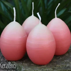 Outlet CremePink Ostereikerze Osterkerzen