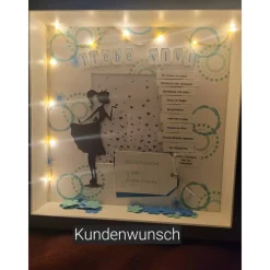 Online 3D Bilderrahmen als Geldgeschenk zur Jugendweihe oder auch zum Geburtstag möglich Geldgeschenke
