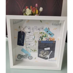 Geldgeschenke|Peggys Kreativ-Ecke 3D Bilderrahmen als Geldgeschenk zum Geburtstag, Jugendweihe, Stampin up