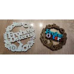 Clearance 3D Druck | Frohe Ostern | Ostern | Frühling | Dekoration | Deko Aufhängen Osterdeko
