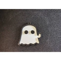 Monster & Gespenster|MAKE3DTC 3D Druck | Geist | Gespenst | Mittelfinger | Ghost | Schlüsselring | Keychain